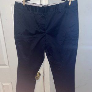 Size 18 Lands' End Mid Rise Straight Leg Trousers
